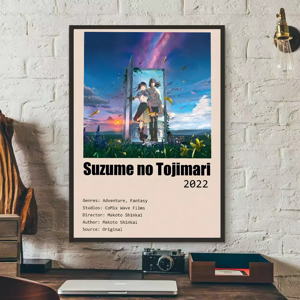 Suzume and the Door Wall Art