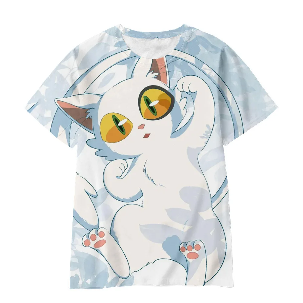 Suzume No Tojimari Lovely Daijin White Style 3D T-shirt