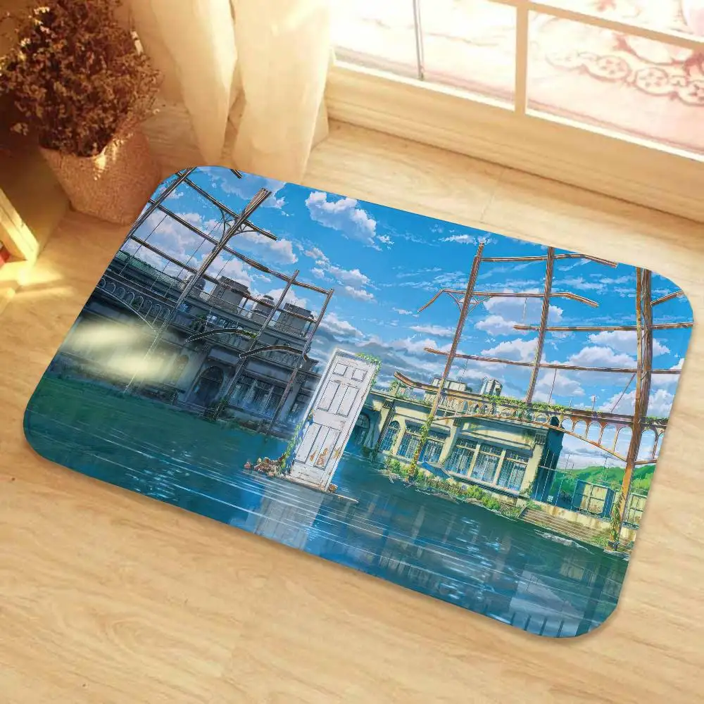 Suzume No Tojimari Sky Gate Bath Mat