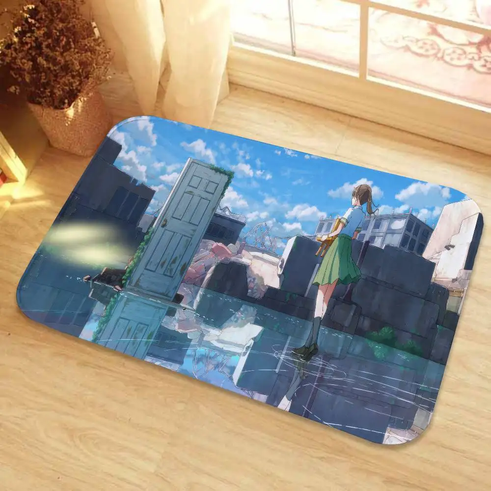 Suzume Countryside Walk Cozy Bath Mat