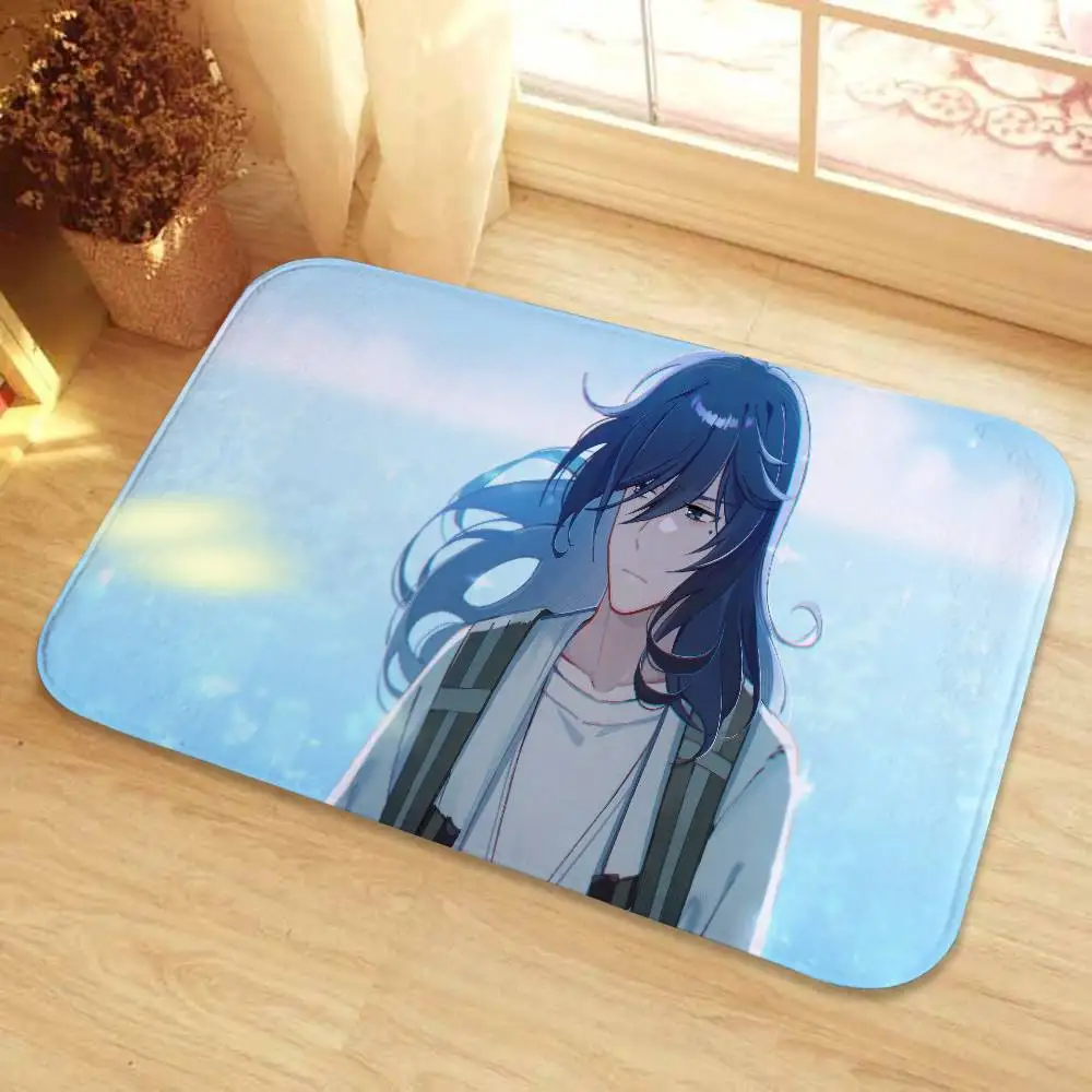 Suzume and Souta Chair Journey Decorative Bath Mat