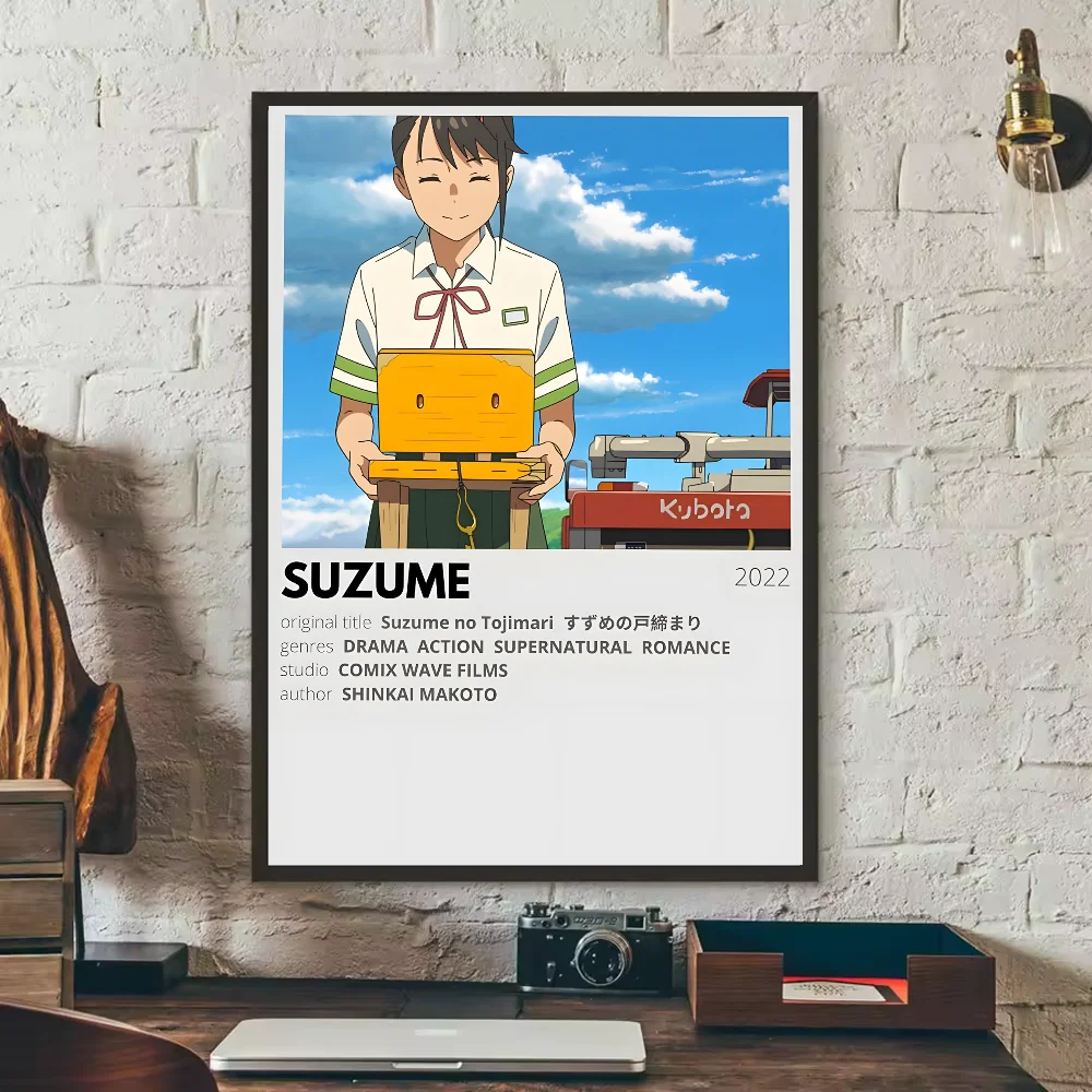 Suzume Holding Chair Wall Art