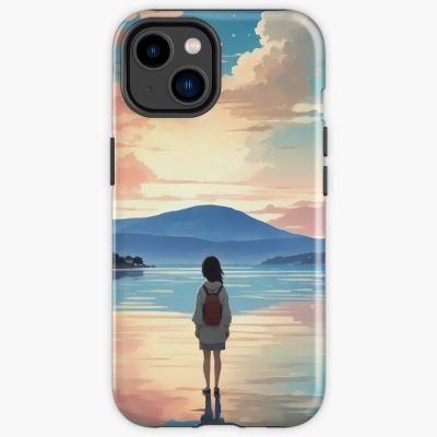 Endless Lake A Dreamy Anime Artwork Iphone Case