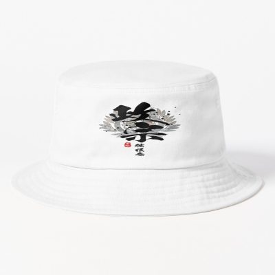 Masamune One Eyed Dragon Calligraphy Bucket Hat
