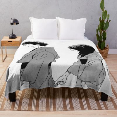 Daytime Shooting Star Shishio X Suzume Throw Blanket