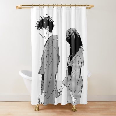 Daytime Shooting Star Shishio X Suzume Shower Curtain