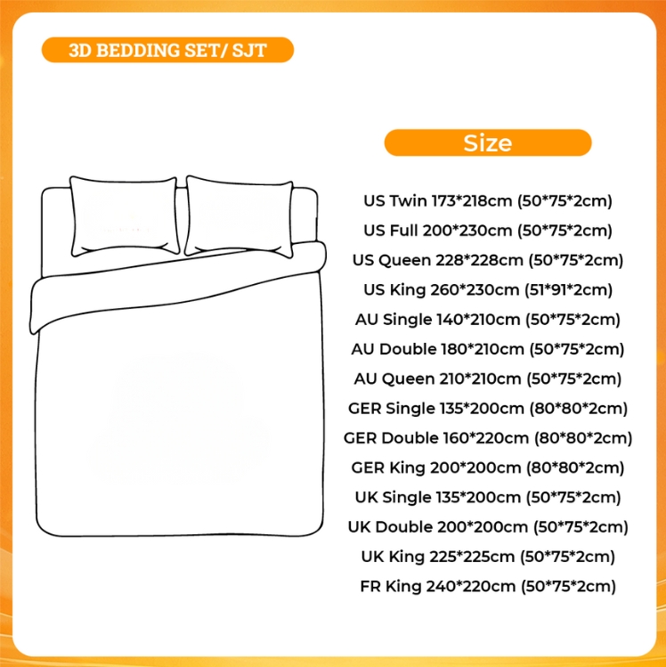 3D BEDDING SET - Suzume no Tojimari Store