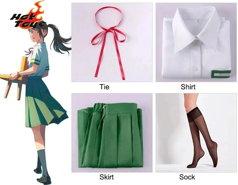 Suzume Iwato Cosplay Costume Wigs Anime Suzume Cosplay